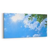 Olla 10844YD Ağaç Görseli Yatay Dar 60x30 cm Kanvas Tablo