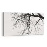 Olla 10892YD Ağaç Görseli Yatay Dar 60x30 cm Kanvas Tablo