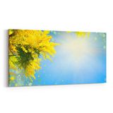 Olla 10934YD Ağaç Görseli Yatay Dar 60x30 cm Kanvas Tablo