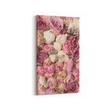 Olla 11558DD Çiçek Görseli Dikey Dar 30x60 cm Kanvas Tablo