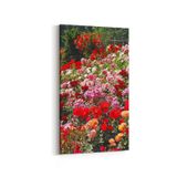 Olla 11575DD Çiçek Görseli Dikey Dar 30x60 cm Kanvas Tablo