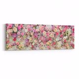 Olla 11583YI Çiçek Görseli Yatay İnce 90x30 cm Kanvas Tablo