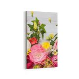 Olla 11600DD Çiçek Görseli Dikey Dar 30x60 cm Kanvas Tablo