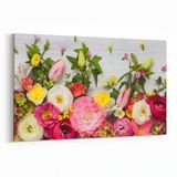 Olla 11600Y Çiçek Görseli Yatay 30x20 cm Kanvas Tablo
