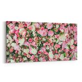 Olla 11606YD Çiçek Görseli Yatay Dar 60x30 cm Kanvas Tablo