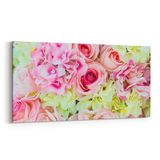 Olla 11607YD Çiçek Görseli Yatay Dar 60x30 cm Kanvas Tablo