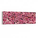 Olla 11627YI Çiçek Görseli Yatay İnce 90x30 cm Kanvas Tablo