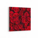 Olla 11629K Çiçek Görseli Kare 25x25 cm Kanvas Tablo