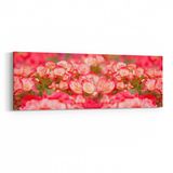Olla 11635YI Çiçek Görseli Yatay İnce 90x30 cm Kanvas Tablo
