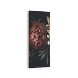 Olla 11762DI Çiçek Görseli Dikey İnce 30x90 cm Kanvas Tablo