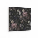 Olla 11775K Çiçek Görseli Kare 25x25 cm Kanvas Tablo