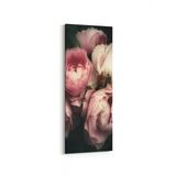 Olla 11779DI Çiçek Görseli Dikey İnce 30x90 cm Kanvas Tablo