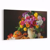 Olla 11780Y Çiçek Görseli Yatay 30x20 cm Kanvas Tablo