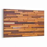 Olla 11997Y Ahşap Desen Görseli Yatay 30x20 cm Kanvas Tablo