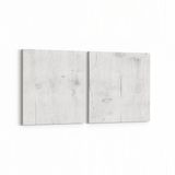 Olla 12020K2Y Ahşap Desen Görseli Kare 2 Parça Yatay 65x30 cm Kanvas Tablo