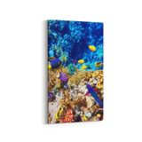 Olla 12070DD Akvaryum Balık Görseli Dikey Dar 30x60 cm Kanvas Tablo