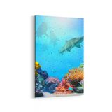 Olla 12089D Akvaryum Balık Görseli Dikey 20x30 cm Kanvas Tablo