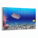 Olla 12106Y Akvaryum Balık Görseli Yatay 30x20 cm Kanvas Tablo
