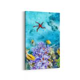 Olla 12129D Akvaryum Balık Görseli Dikey 20x30 cm Kanvas Tablo