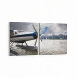Olla 12218K2Y Araç Görseli Kare 2 Parça Yatay 65x30 cm Kanvas Tablo