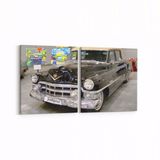 Olla 12237K2Y Araç Görseli Kare 2 Parça Yatay 65x30 cm Kanvas Tablo