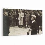 Olla 12410Y Mustafa Kemal Atatürk Yatay 30x20 cm Kanvas Tablo