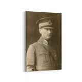 Olla 12412D Mustafa Kemal Atatürk Dikey 20x30 cm Kanvas Tablo