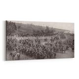 Olla 12414YD Mustafa Kemal Atatürk Yatay Dar 60x30 cm Kanvas Tablo