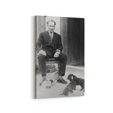 Olla 12418D Mustafa Kemal Atatürk Dikey 20x30 cm Kanvas Tablo