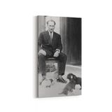 Olla 12418DD Mustafa Kemal Atatürk Dikey Dar 30x60 cm Kanvas Tablo