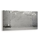 Olla 12436YD Beton Görseli Yatay Dar 60x30 cm Kanvas Tablo