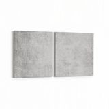 Olla 12439K2Y Beton Görseli Kare 2 Parça Yatay 65x30 cm Kanvas Tablo