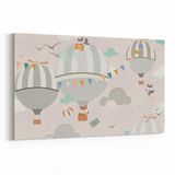 Olla 12705Y Çocuk Odası Görseli Yatay 30x20 cm Kanvas Tablo