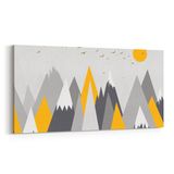 Olla 12708YD Çocuk Odası Görseli Yatay Dar 60x30 cm Kanvas Tablo