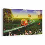 Olla 12717Y Çocuk Odası Görseli Yatay 30x20 cm Kanvas Tablo