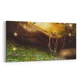 Olla 12718YD Çocuk Odası Görseli Yatay Dar 60x30 cm Kanvas Tablo