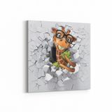 Olla 12723K Çocuk Odası Görseli Kare 25x25 cm Kanvas Tablo