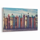 Olla 12730Y Çocuk Odası Görseli Yatay 30x20 cm Kanvas Tablo