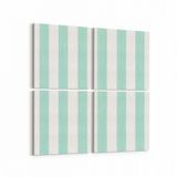 Olla 12745K4 Çocuk Odası Görseli 4 Parça 65x65 cm Kanvas Tablo
