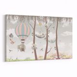 Olla 12752Y Çocuk Odası Görseli Yatay 30x20 cm Kanvas Tablo