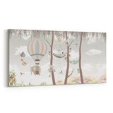 Olla 12752YD Çocuk Odası Görseli Yatay Dar 60x30 cm Kanvas Tablo