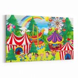 Olla 12776Y Çocuk Odası Görseli Yatay 30x20 cm Kanvas Tablo