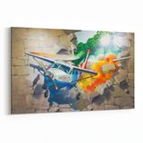 Olla 12782Y Çocuk Odası Görseli Yatay 30x20 cm Kanvas Tablo