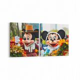 Olla 12796K2Y Çocuk Odası Görseli 2 Parça Yatay 65x30 cm Kanvas Tablo
