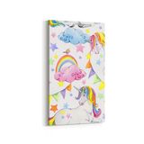 Olla 12804DD Çocuk Odası Görseli Dikey Dar 30x60 cm Kanvas Tablo