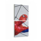 Olla 12809K2D Çocuk Odası Görseli 2 Parça Dikey 30x65 cm Kanvas Tablo