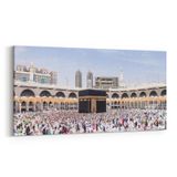 Olla 13043YD Dini Görsel Yatay Dar Kanvas Tablo, Ölçü 120X60