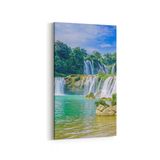 Olla 13177DD Doğa Manzara Görseli Dikey Dar 30x60 cm Kanvas Tablo