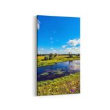 Olla 13187DD Doğa Manzara Görseli Dikey Dar 30x60 cm Kanvas Tablo