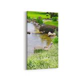 Olla 13209DD Doğa Manzara Görseli Dikey Dar 30x60 cm Kanvas Tablo